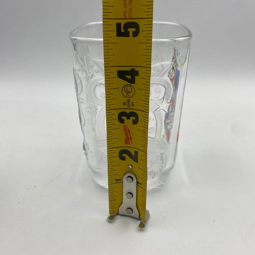 Disney‎ World 2000 Celebration Glass Set Mickey Mouse Animal Kingdom Studios 2pc
